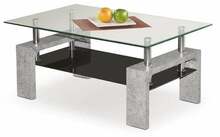 Diivanilaud Halmar Diana Intro, 100 x 60 x 45 cm, hall/must