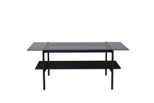 Diivanilaud Ventraa Home Von Staf, 60 x 120 x 48 cm, must