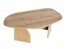 Diivanilaud Kalune Design Rock, 105 x 35 x 65 cm, safiirtamm, tamm