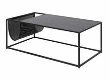 Diivanilaud Actona Seaford, 110 x 60 x 40 cm, must