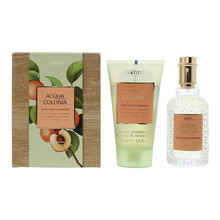 Komplekt 4711 Acqua Colonia White Peach & Coriander Eau De Cologne 50 ml + niisutav dušigeel 75 ml
