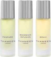 Parfüümikomplekt Thameen London Fanfare, Bohemian Infusion, Bravi unisex 10 ml