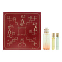 Parfüümikomplekt Cartier Rivieres de Cartier Insouciance EDT 100 ml + Rivieres de Cartier Luxuriance EDT 10 ml + Allegresse EDT 10 ml