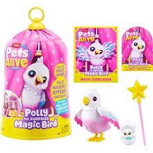 Interaktiivne maagiline linnuke Zuru Pets Alive Polly 9561