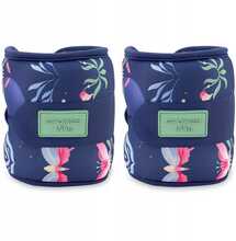 Raskused pahkluudele ja randmetele Spokey The Bloom Form, 2 x 1.5 kg, must