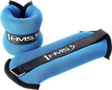 Randme- ja pahkluuraskused HMS OB04, 2 x 1 kg, sinine