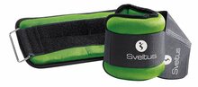 Raskused kätetele ja jalgadele Sveltus, 2 x 1 kg, must/roheline