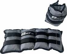 Käte ja jalgade raskused EB FIT, 2 x 2.00 kg, hall