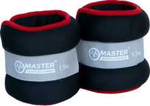 Raskused kätele ja jalgadele Master, 2 x 1,5 kg