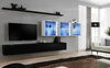 Sektsioon ASM Switch XVII, must/valge, LED valgustusega