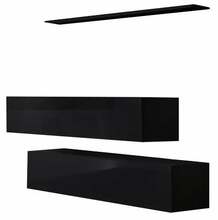 Seinariiul ASM Switch SB II, 120 x 40 x 30 cm, must