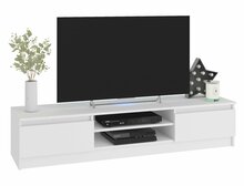 Sektsioon NORE Clp, valge, elutoa mööblikomplekt Akord RTV, sise, valge