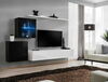 Sektsioon ASM Switch XV, must/valge, LED valgustusega