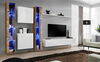 Sektsioon ASM Switch XVI, tamm/valge, LED valgustusega