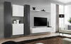 Sektsioon ASM Switch VI, tumehall/valge