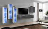 Sektsioon ASM Switch XIII, LED valgustusega, valge/tumehall