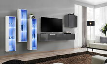 Sektsioon ASM Switch XIII, LED valgustusega, valge/tumehall