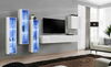 Sektsioon ASM Switch XIII, LED valgustusega, valge