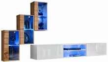 Sektsioon ASM Switch XXII, 210 x 120 x 40 cm, tamm/valge