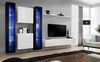Sektsioon ASM Switch XVI, must/valge, LED valgustusega