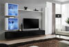 Sektsioon ASM Switch XVIII, LED valgustus, valge/must