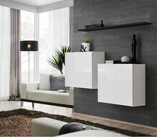 Sektsioon ASM Switch SB I, 60 x 30 x 60 cm, valge/must