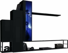 Sektsioon ASM Switch M8, 240 x 40 x 151 cm, must
