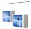 Seinariiul ASM Switch SB III, 60 x 30 x 60 cm, valge, LED valgustusega