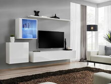 Sektsioon ASM Switch XV, LED valgustusega, valge