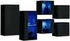 Sektsioon ASM Switch SB IV, must, LED valgustusega