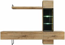 Sektsioon ASM Rise, 240 x 40 x 170 cm, tamm/pruun