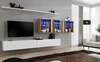 Sektsioon ASM Switch XVII, LED valgustusega, valge/tamm
