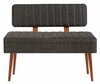 Pink Kalune Design Vina 1053-1, 110 x 85 x 36 cm, antratsiit/pähkel