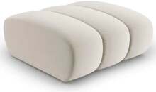 Tumba Micadoni Home Lupine Velvet, beež, 90 x 87 x 40 cm