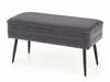 Pehme pink Halmar VELVA, 37 x 78 cm, hall/must, panipaigaga