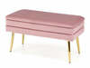 Pehme pink Halmar VELVA, 37 x 78 cm, roosa/kuldne