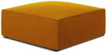 Tumba Micadoni Home Ruby Velvet, 93 x 93 x 40 cm, kollane