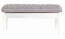Pink Kalune Design Vina 0701-1, 110 x 40 x 51 cm, valge/helehall