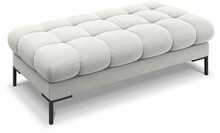 Pehme pink Micadoni Home Mamaia, 133 x 62 x 41 cm, Bluvel 03, must/helehall