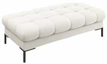 Esiku pink Micadoni Home Mamaia, 62 x 133 x 41 cm, must/pruunikas, Neve 02, mustad jalad