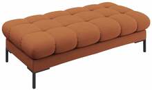 Esiku pink Micadoni Home Mamaia, 62 x 133 x 41 cm, pruun/must