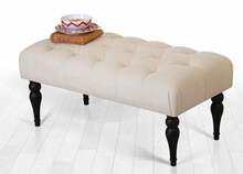 Pehme pink Hanah Home Missus, 48 x 92 x 43 cm, kreem
