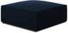 Tumba Micadoni Home Ruby Velvet, 93 x 93 x 40 cm, tumesinine