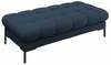 Esiku pink Micadoni Home Mamaia, 62 x 133 x 41 cm, sinine/must, Neve 77, mustad jalad