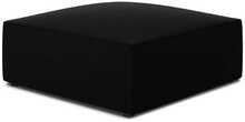 Tumba Micadoni Home Ruby Velvet, 93 x 93 x 40 cm, must