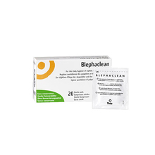 Blephaclean silmalaugude ja ripsmete puhastuslapid, N20