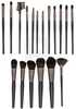 Meigipintslite komplekt Mimo Tools for Beauty Black, 18 tk