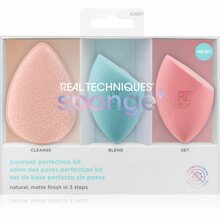 Meigikäsnade komplekt Real Techniques Pro-Matte Poreless Perfection, 3 tk