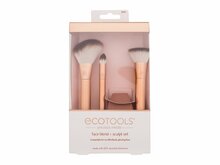 Meigipintslite komplekt EcoTools Precious Metals Face Blend + Sculpt Set, 1 tk