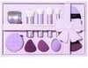 Meigipintslite ja -švammide komplekt Jessup Face Architect Collection Violet, 11 tk